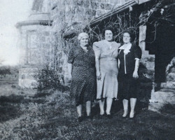 These three women, all members of the Balaclava Women's Institute, looked after work done for the war effort by institute members. Women's Institute