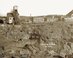 The pit, ca. 1910 Mine