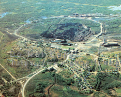 Aerial view ca. mid 1960s Aerial