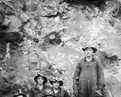 A group of miners around 1910 Miners