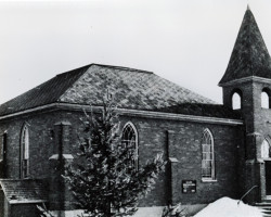 The new Salem Presbyterian Church, 1922-69 Photo of the church