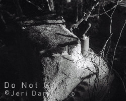 Industrial footings from the transfer sheds Photo of